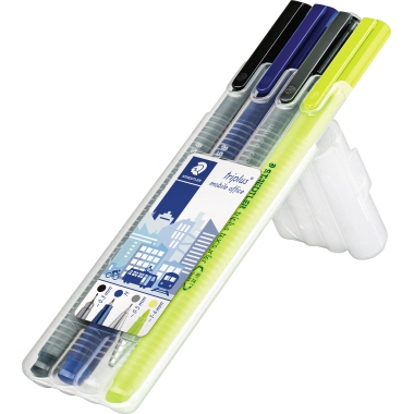 STAEDTLER Schreibset triplus 34 SB4 1x334-9 1x437M-3 1x362-1 1x774-05