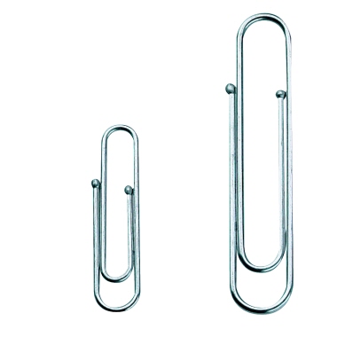NORICA Büroklammer 2220 32mm Metall glanzverzinkt 1.000 St./Pack.