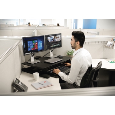 Kensington Sitz-/Stehtisch SmartFit K52804WW schwarz