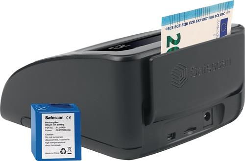 Geldscheinprüfer 155-SG2 geeignet f.EUR,CHF,GBP,SEK,NOK,DKK Netzt.u.QIG SAFESCAN || VE = 1 ST