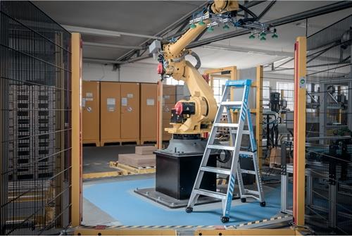 Teleskop-Kombileiter Multimaster 5 Alu.Stufen 5 max.Gesamtbelastung 150kg ZARGES || VE = 1 ST