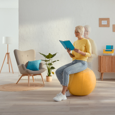 Leitz Sitzball Ergo Cosy 52790019 gelb
