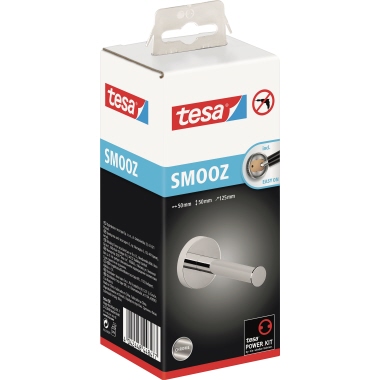 tesa WC-Ersatzrollenhalter SMOOZ 40328-00000-00