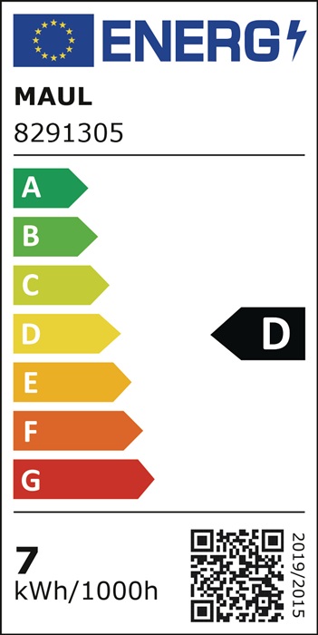 Schreibtischleuchte Metall schwarz H.44cm Klemmfuß LED MAUL