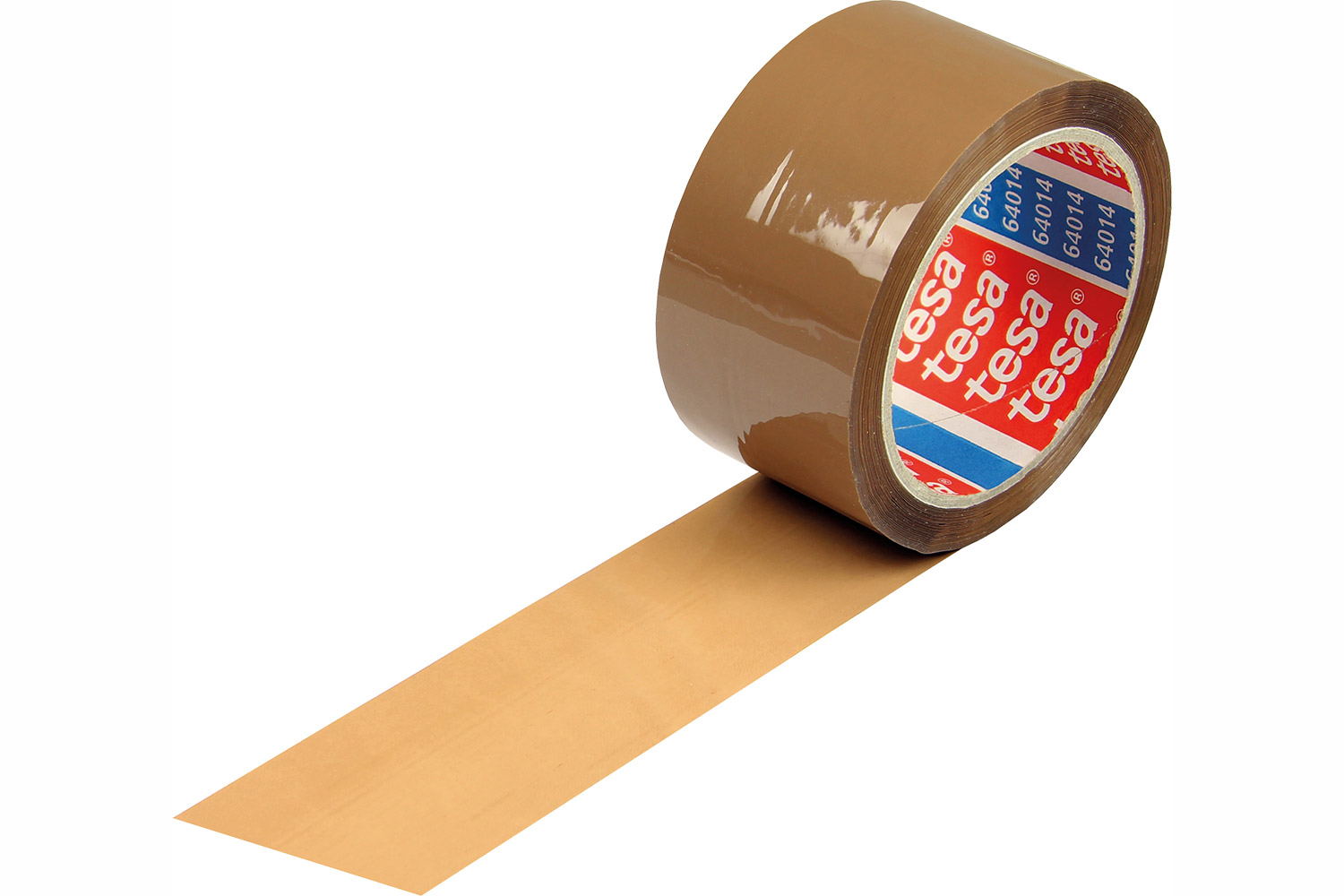 PP-Klebeband tesapack® 64014, leise, braun, 45 µ | 50 mm x 66 lfm. | VE = 36 Stk.