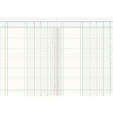 König & Ebhardt Spaltenbuch 8611041 DIN A4 4Spalten 40Blatt