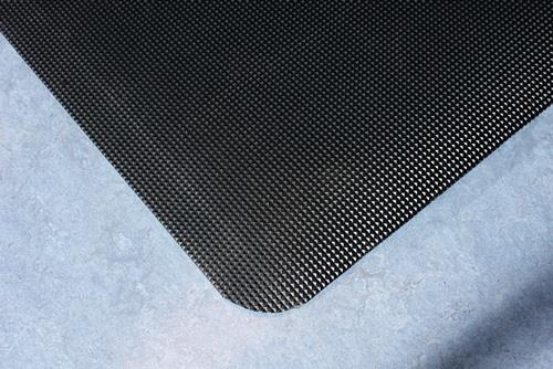 Arbeitsplatzbodenbelag Zuschnitt LxB900xS12,5mm schwarz PVC Preis p.lfd.m COBA || VE = 1 MT