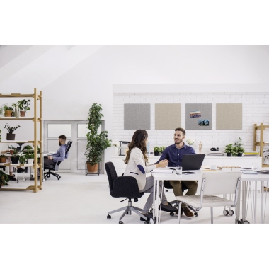Legamaster Pinnwand BOARD-UP 7-144575 75x75cm quiet grey