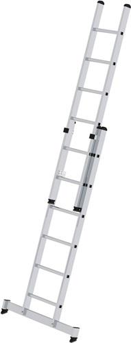 Schiebeleiter Alu.Sprossen 2x10 Arbeits-H.b.ca.6000mm m.Traverse MUNK || VE = 1 ST