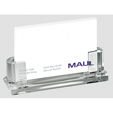 MAUL Visitenkartenbox 1959405 max. 35Karten Acryl