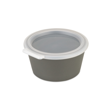 koziol Schale MOVE BOWL 8116701 Deckel 700ml ash grey