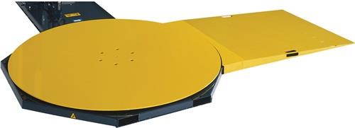 Stretchmaschine EM-15 HA grau/gelb Trgf.max.2400kg m.Auffahrrampe || VE = 1 ST