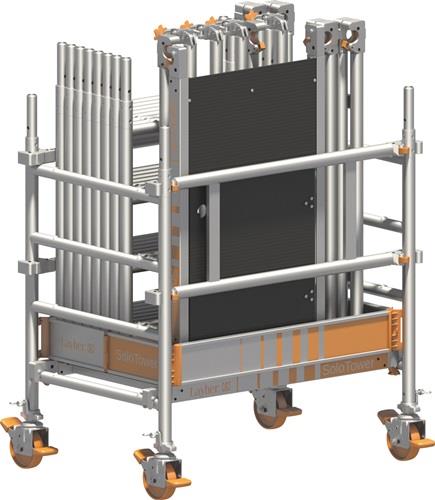 Fahrgerüst SoloTower Arbeits-B750xL1130mm Alu.Gerüsthöhe 5370mm 2 kN/m² LAYHER || VE = 1 ST