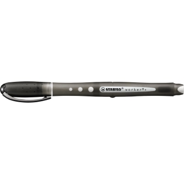 STABILO Rollerball worker colorful 2019/46 0,5mm Kappenmodell sw