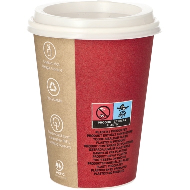 PAPSTAR Trinkbecher Coffee To Go 81065 0,3l Pappe 10 St./Pack.