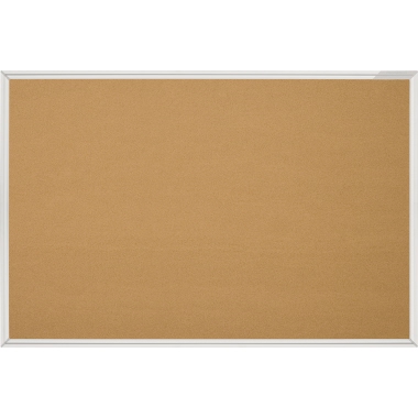 magnetoplan Korkpinnwand SP 12176 120x90cm alu/braun