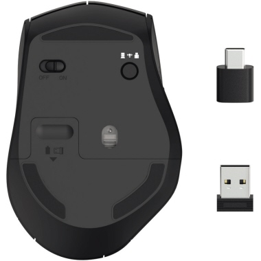 Hama Funkmaus MW-600 00182616 USB-C/A schwarz