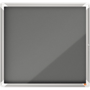 Nobo Schaukasten Premium Plus 1915328 Innen Klapptür 6xA4