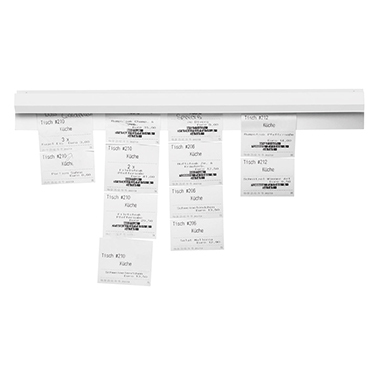 magnetoplan Klemmleiste Catch-Ball 21008600 Kunststoff weiß