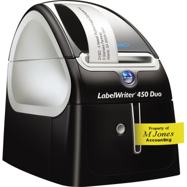 DYMO Etikettendrucker LabelWriter 450 Duo S0838920 schwarz