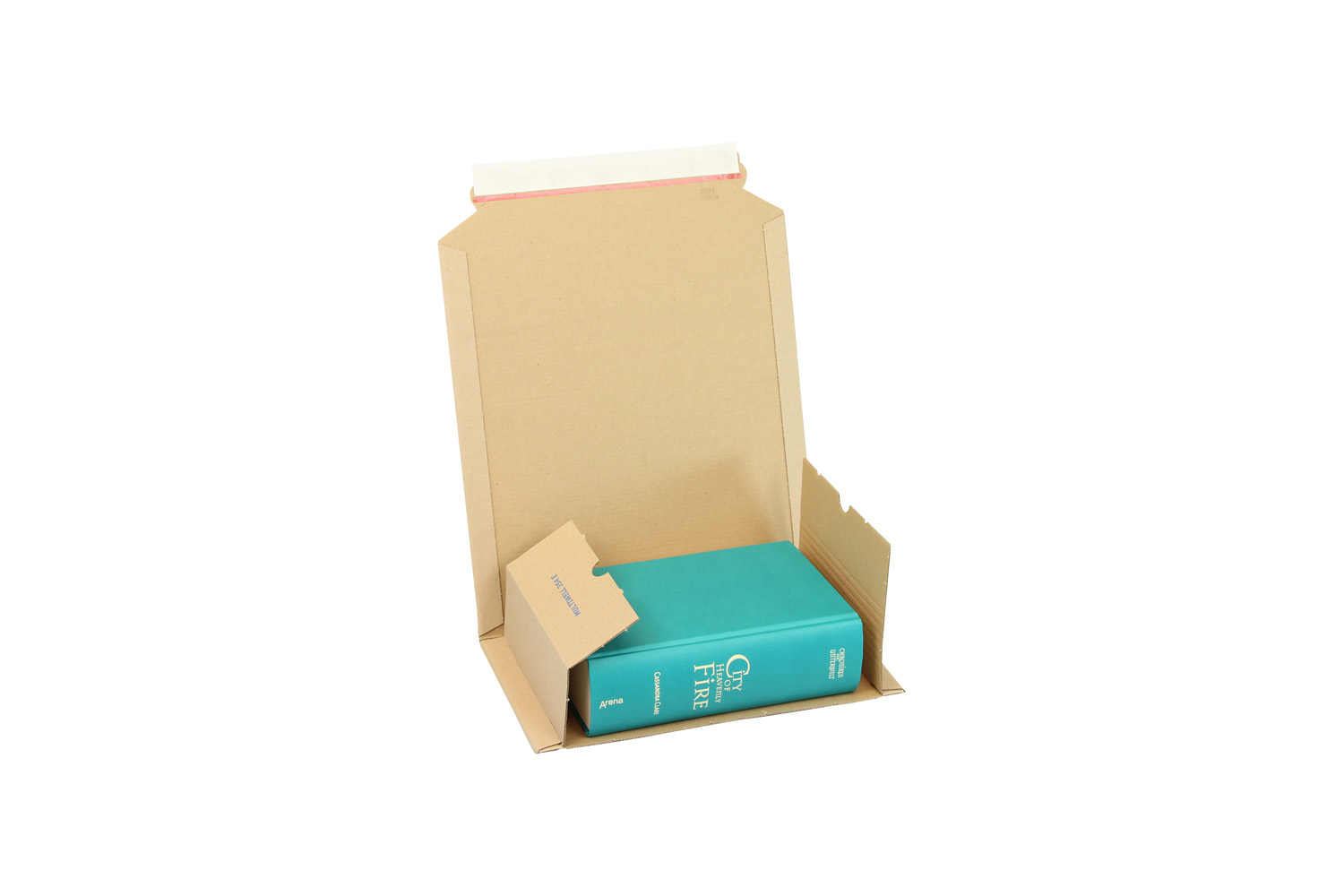 Medienverpackung, braun, DIN C5 | 245 x 165 x 20–70 mm (L x B x H) Innenmaß | VE = 50 Stk.