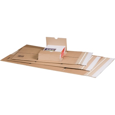 smartboxpro Versandkarton 211102220  A4+ 25x35 5cm hk br