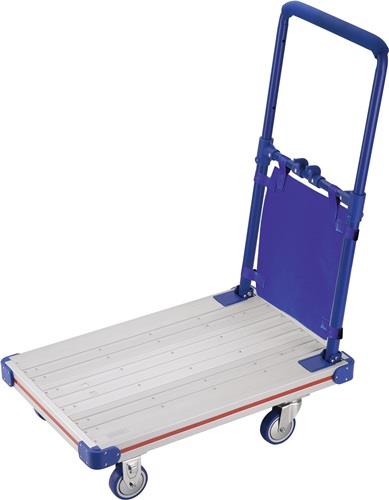 Plattformwagen Ladeflächen L630xB400mm STA Trgf.150kg Räder u.Bügel klappbar || VE = 1 ST