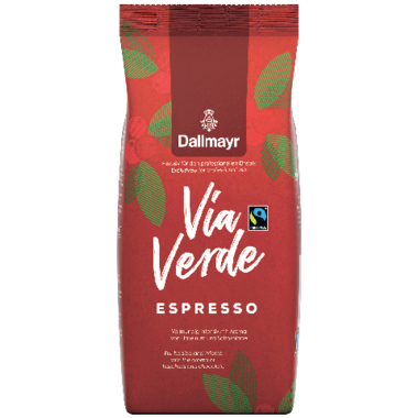 Dallmayr Kaffee Via Verde Espresso 494000001 Bohne 1kg