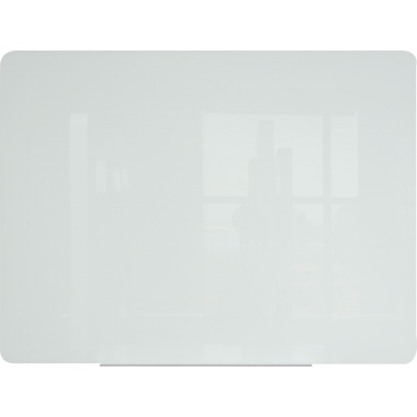 Bi-Office Glastafel GL080101 magnetisch 120x90cm 4mm weiß