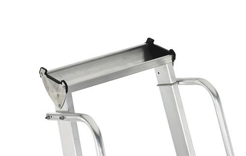 Stufenstehleiter 10 Stufen Alu.Gesamt-H.3880mm o.Rl.ZARGES || VE = 1 ST