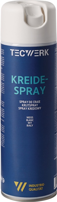 Kreidespray weiß 500ml Spraydose TECWERK
