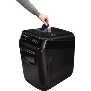 Fellowes Aktenvernichter AutoMax 200C 4653601 Partikelschnitt sw