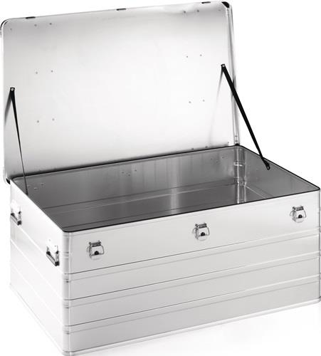 Aluminiumbox L1192xB790xH515mm 415l m.Klappverschluss u.Stapelecken || VE = 1 ST