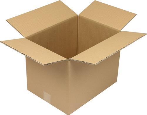 Faltkarton 2.20 Wellpappe L390xB290xH300mm zweiwellig braun || VE = 20 ST