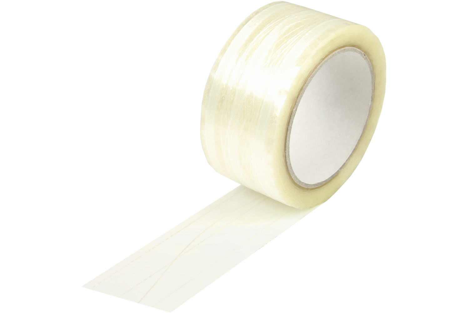 PP-Klebeband, fadenverstärkt, transparent, 46 µ | 50 mm x 66 lfm. | VE = 36 Stk.