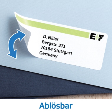 HERMA Etikett 10018 99,1x67,7mm ablösbar ws 200 St.