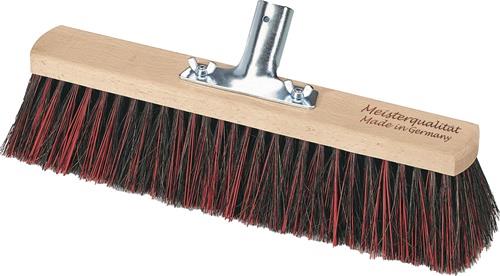 Besen Arenga/Elaston-Mix L.600mm Metallstielhalter Flachholz Stielhalter-D.28mm || VE = 1 ST