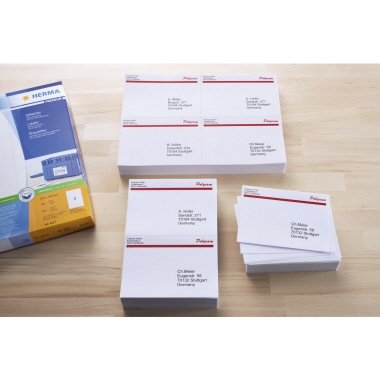 HERMA Adressetikett PREMIUM 8691 105x148mm weiß 800 St./Pack.