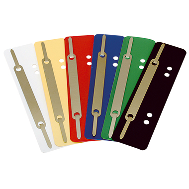 Soennecken Heftstreifen 3184 PP Metalldeckl. d.blau 25 St./Pack.