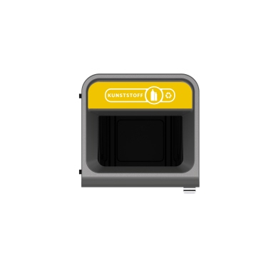 Rubbermaid Recyclingstation 2154771 87l Behältereinheit Kunststoff ge
