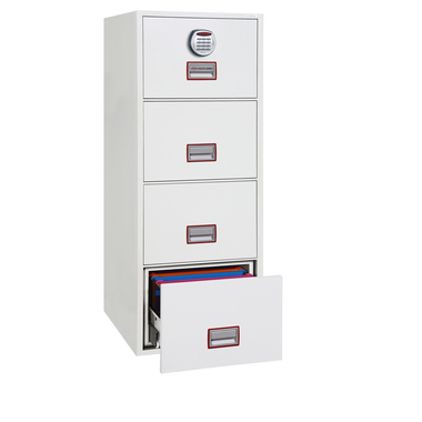 Phoenix Tresor Vertical Fire File FS2274E Elektronikschloss 4Auszüge