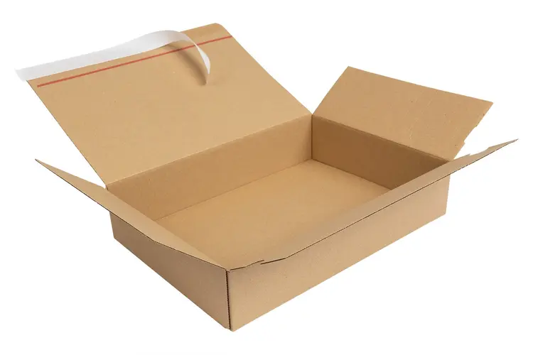 (DHL-Kleinpaketversand) Automatikkarton mit SK-Verschluss, braun, Qual. 1.20E | 346 x 246 x 68 mm (L x B x H) Innenmaß | VE = 25 Stück