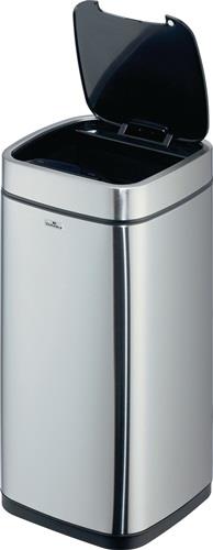 Abfallsammler NO TOUCH 21L 21l H570mm VA/Ku.metallic silber DURABLE || VE = 1 ST