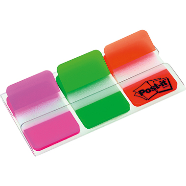 Post-it Haftstreifen Index Strong 686-PGO 22Blatt sortiert 3 St./Pack