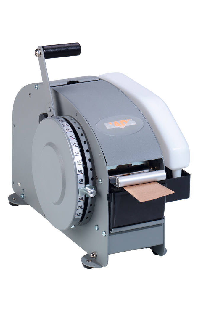 Nassklebebandspender MATIC 80 PLUS | Für Nassklebeband von 40–80 mm Breite, 200 lfm. Länge und einer Stärke von 60 g/m² |