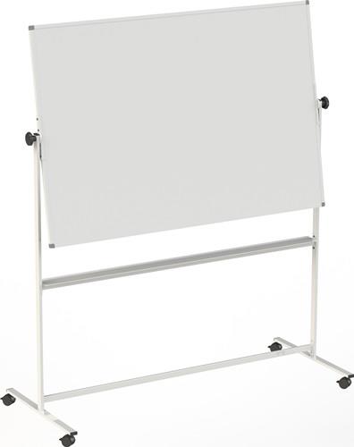 Magnetwand B1200xH1000mm weiß fahr-und drehb.projektionsfähig m.Aluminiumrahmen || VE = 1 ST