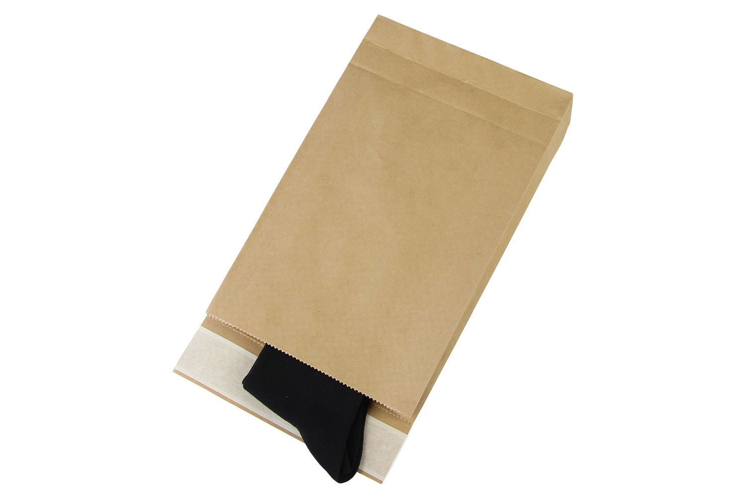 Papierversandtasche Maxi, braun, 120 g/m² | 250 x 353 + 50 mm (Offene Seite x L + Seitenfalte) | VE = 250 Stk.