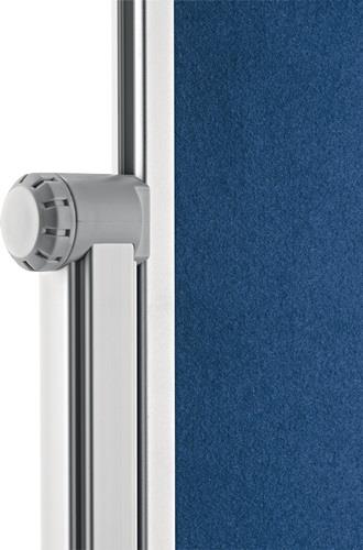 Moderationstafel B1200xH1500mm einteilig fahrbar Krt.weiß MAGNETOPLAN || VE = 1 ST