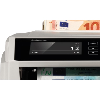 SAFESCAN Geldzählmaschine 2465 112-0540 7fache Falschgelderk grau