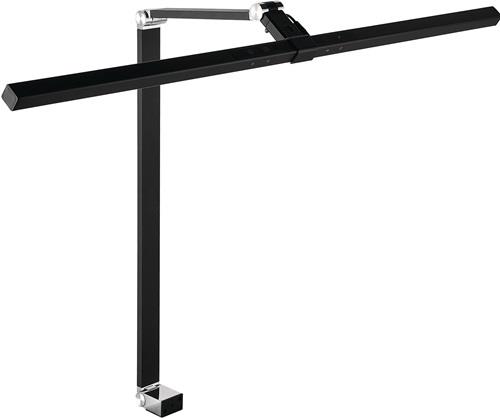 Schreibtischleuchte Alu/KU schwarz H.720mm m.Tischklemme m.LED || VE = 1 ST